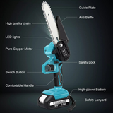 Cordless Rechargeable Chainsaw + (2 FREE Batteries)